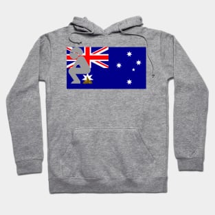 Pooping On The Australian Flag Hoodie